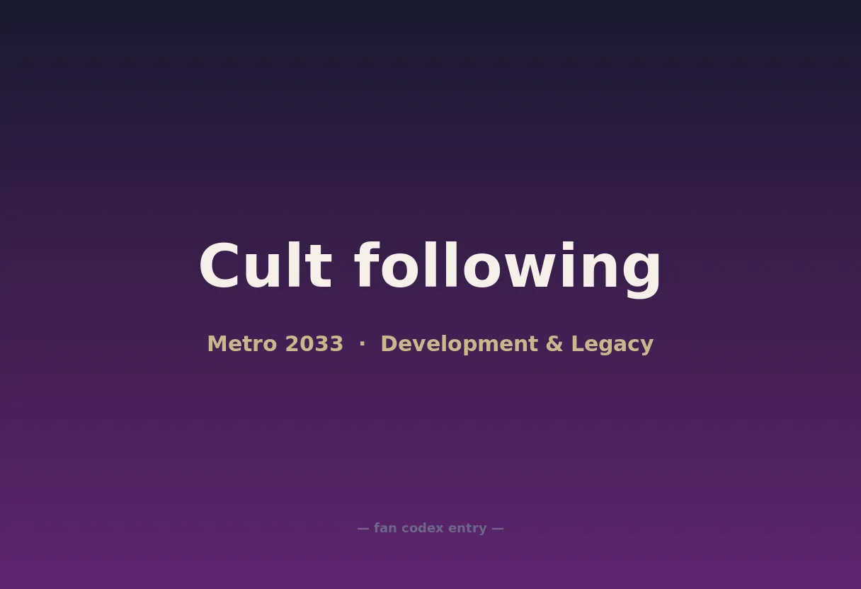 Cult following