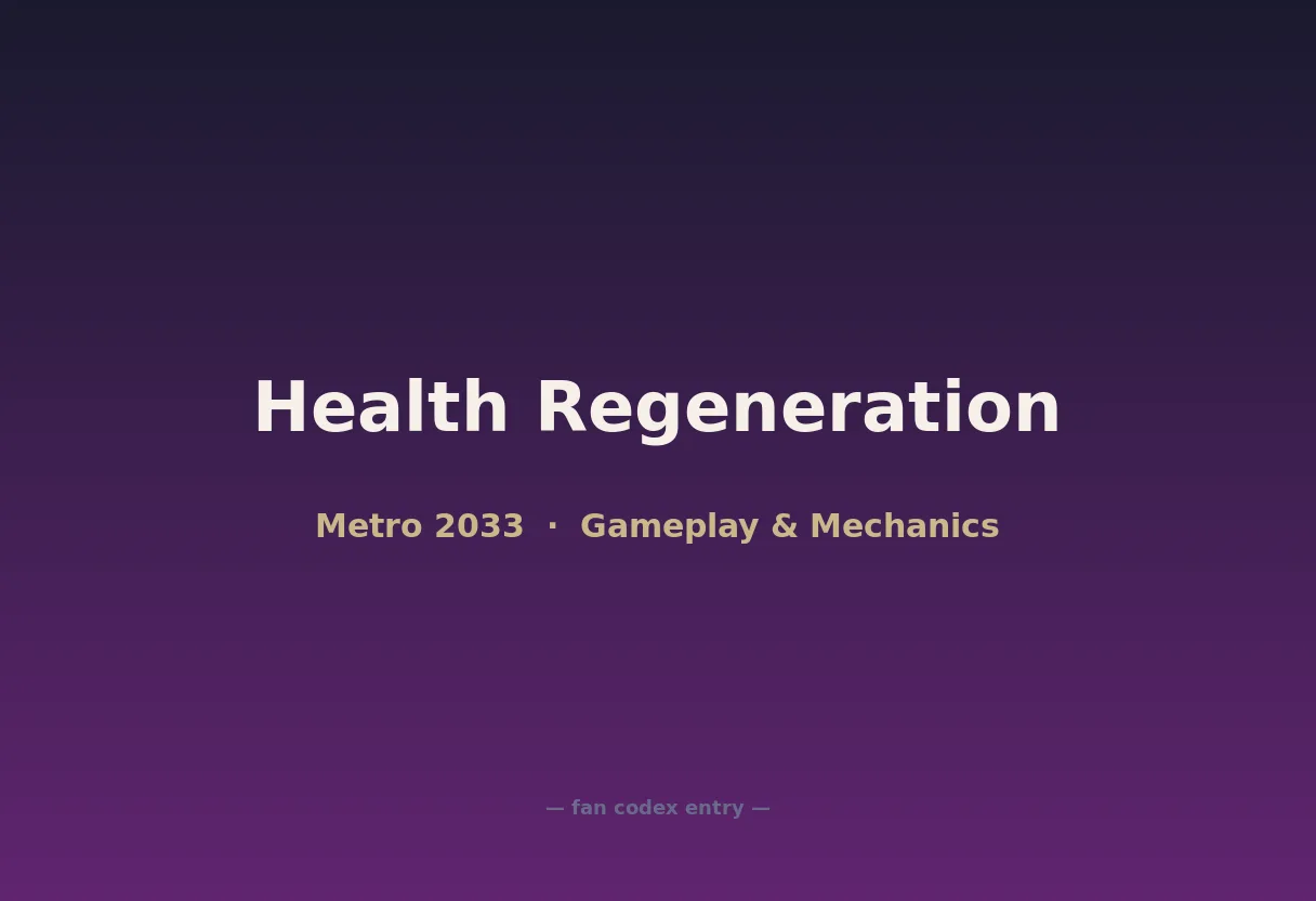 Health Regeneration