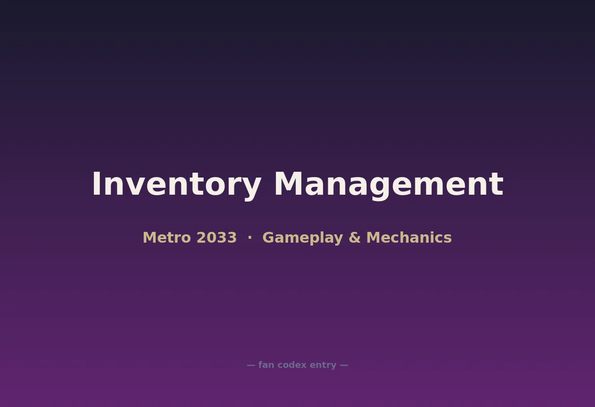 Inventory Management