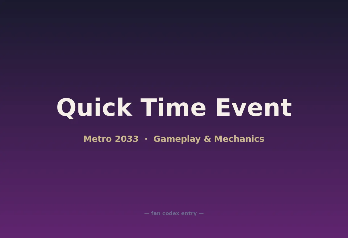 Quick Time Event