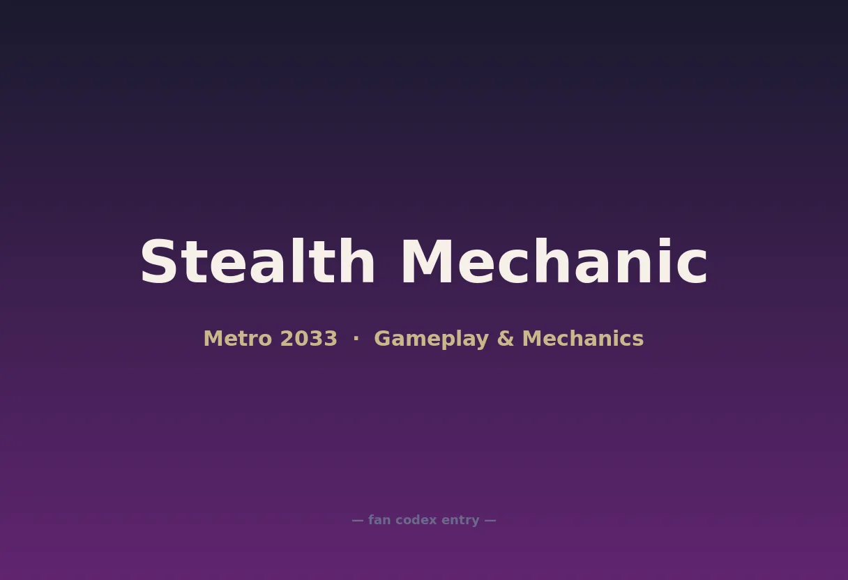 Stealth Mechanic