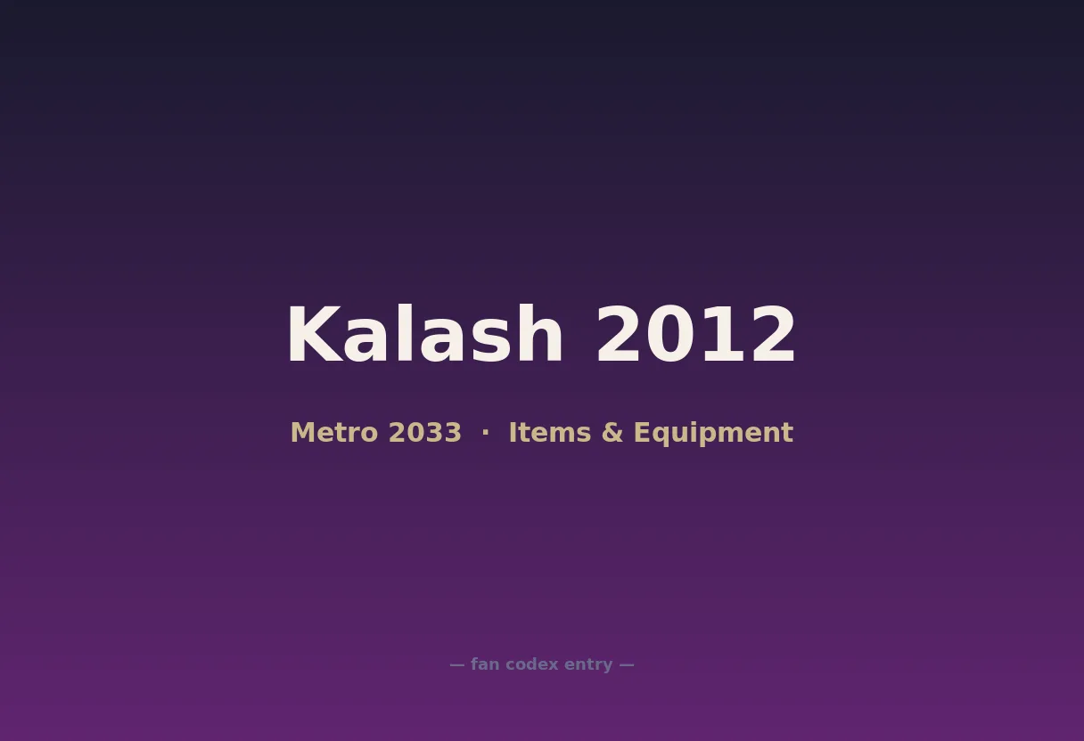 Kalash 2012