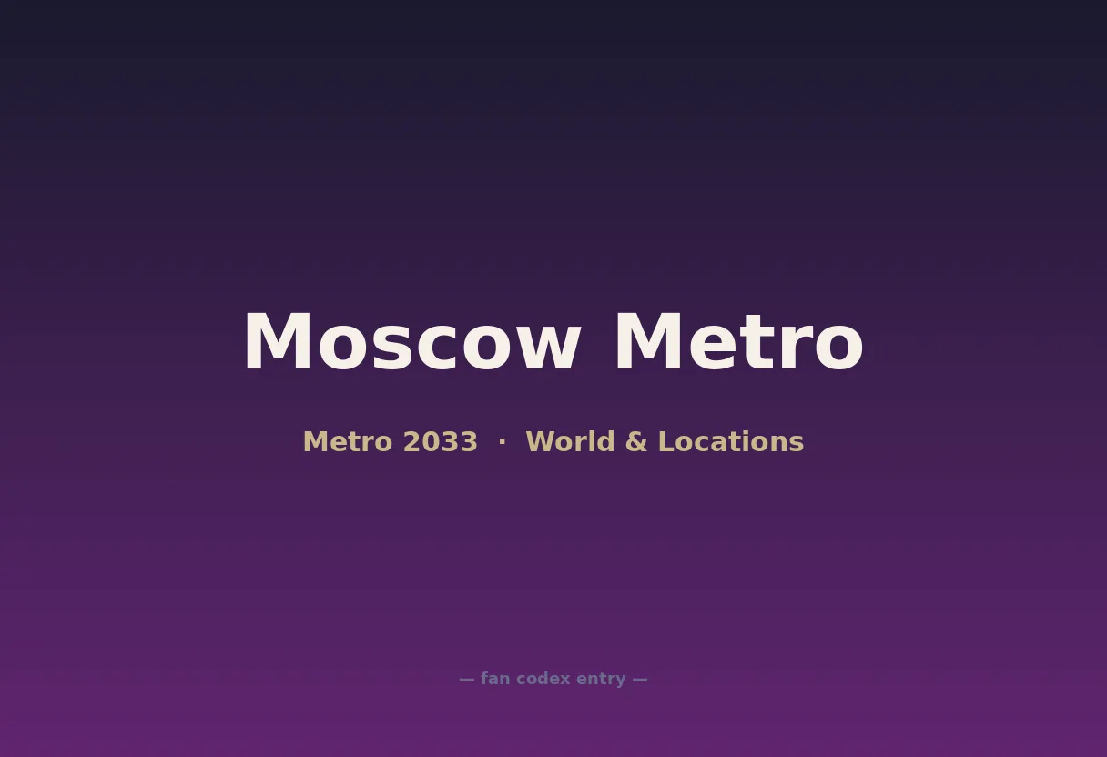 Moscow Metro